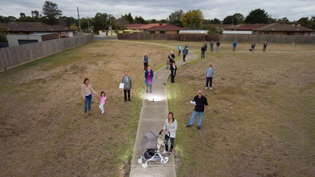 Residents who live near this McCoubrie Avenue reserve in Sunshine West want Brimbank Council to dump its plan to sell the park. 