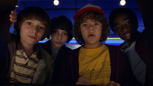 The action is dialed up in the second season of <i>Stranger Things</i>.