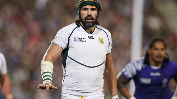 Unstoppable force: Victor Matfield.