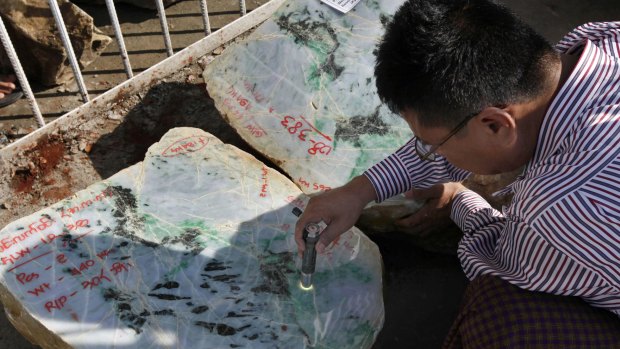 Chinese miners are flooding Myanmar to take advantage of the lucrative jade trade. 