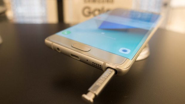 The Galaxy maker pulled its Note7 smartphone off shelves last year after a series of reports about the devices bursting into flame.