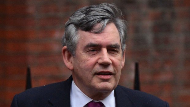 Key figure: Gordon Brown played a key role in the pro-union campaign before the Scottish independence referendum.