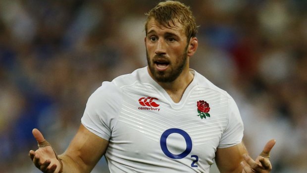 Big call: England's Chris Robshaw faced a critical decision in his side's loss to Wales.