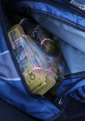 NSW Police have seized $125,000 in cash in the raids. 