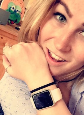 "So far very impressed": Molly Watt, who is deaf and blind, says the Apple Watch has helped her navigate city streets.