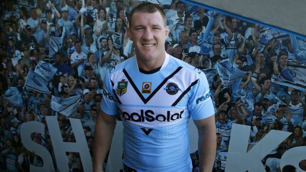 Milestone: Sharks captain Paul Gallen will play his 300th game on Friday.