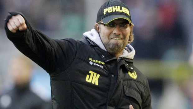 Juergen Klopp may have invented a brilliant new goal celebration.