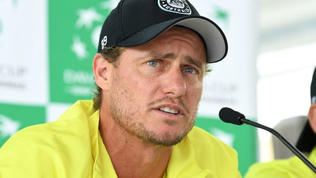 No comment: Lleyton Hewitt was not interested in discussing Bernard Tomic