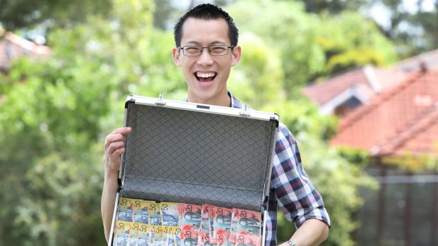 Teenage Boss: YouTube mathematics tutoring star Eddie Woo.