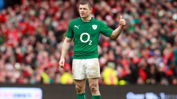 Ireland legend Brian O'Driscoll.