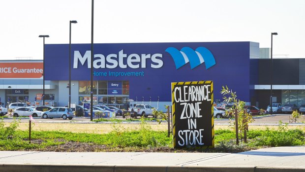Masters has yet to build the market presence of key rival Bunnings.