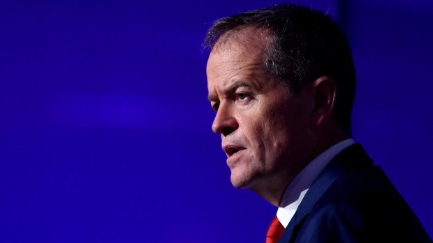 Bill Shorten says he will introduce a 30 per cent tax rate on discretionary trust distributions to people over the age of 18 if he wins power.