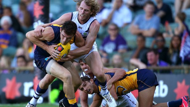 The rivalry between WA's two AFL teams is as intense as it gets.