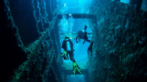 Snorkelling in Vanuatu.