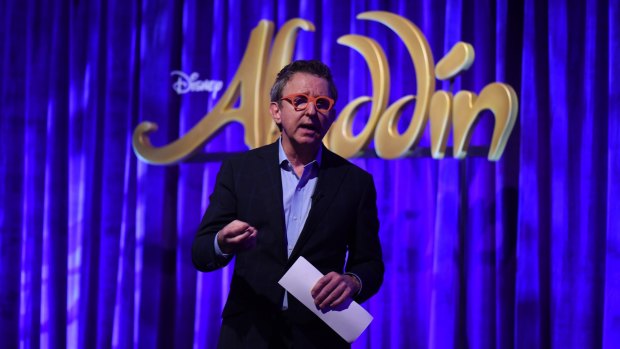 Thomas Schumacher, president of Disney Theatrical Productions, announced <i>Aladdin</i> is coming to Sydney at the Capitol Theatre on Thursday.