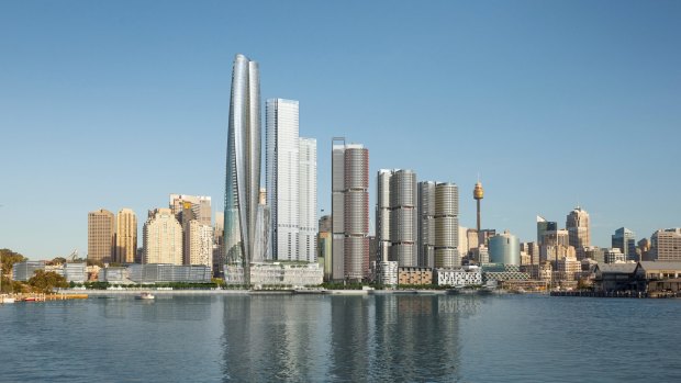 The original Barangaroo concept was for a 168-metre hotel. At last count, it had grown to 271 metres. 