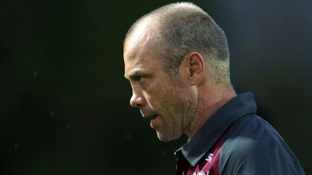 Target: There is speculation Sea Eagles coach Geoff Toovey will be sacked before the end of the season. 