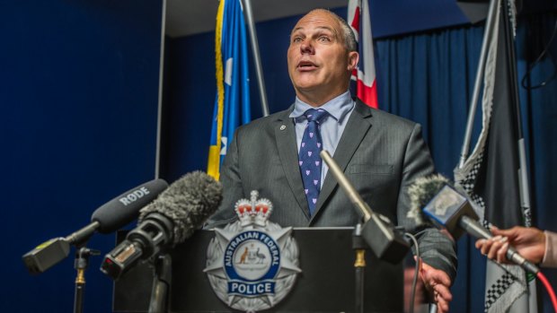 ACT Policing Detective Superintendent Scott Moller confirmed the identity of the three bodies found in the Bonner house fire as Anne Muhoro and her son Ezvin and daughter Furaha.