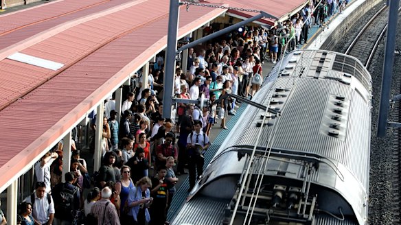 Trains on the Blue Mountains Line no longer stop at Redfern. 
