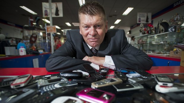 The Salvation Army's Tony O'Connell has called on Canberrans to hand in their old phones at Salvos stores.