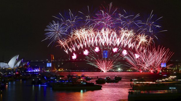 Sydney fireworks: expect good conditions for the big night.