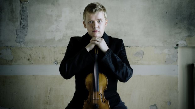 Australian Chamber Orchestra Collective artistic director Pekka Kuusisto, of Finland.