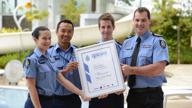 Kensington Police won the 2014 team award for their savvy social media use.