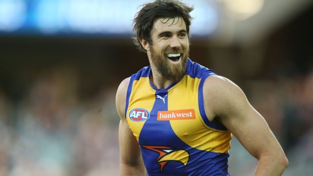 Josh Kennedy is one of the members of the Eagles' best-ever 22 who doesn't yet have a premiership medal.