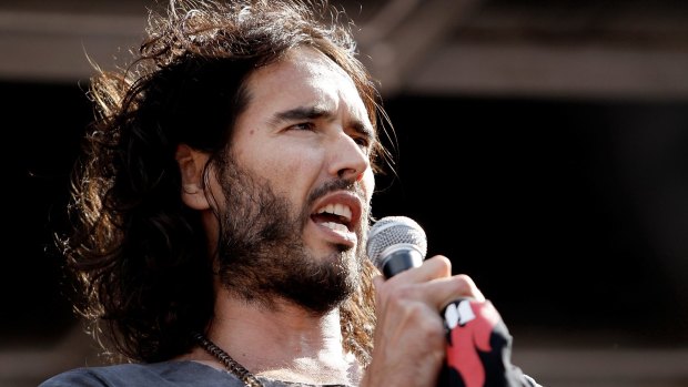 Russell Brand says there's a revolution coming.