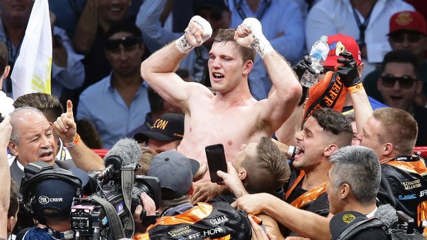 Keen for a rematch: Jeff Horn.