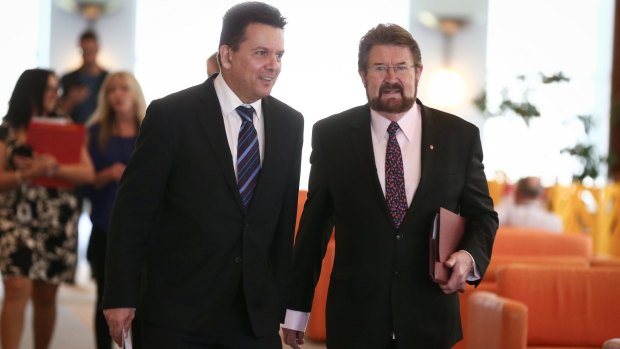 Crossbench senators Nick Xenophon and Derryn Hinch add to the diversity of the Senate.