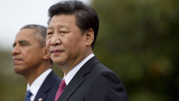 Chinese President Xi Jinping and US President Barack Obama at the White House in September.