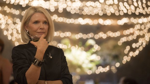 Madoff's wife, Ruth (Michelle Pfeiffer) in The Wizard of Lies.