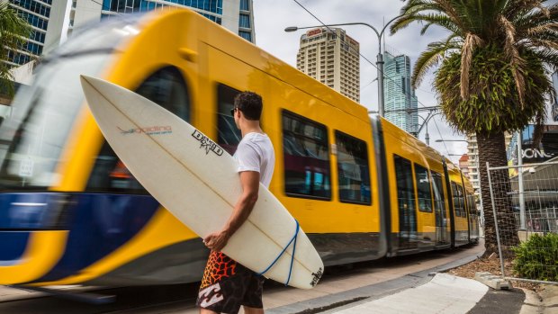 Light rail services on the Gold Coast have been delayed during the morning peak.