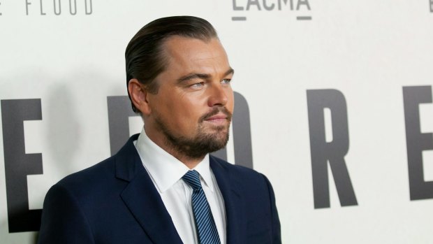 Leonardo DiCaprio rocking the perfect brow at the Screening of National Geographic Channel's 'Before The Flood' 