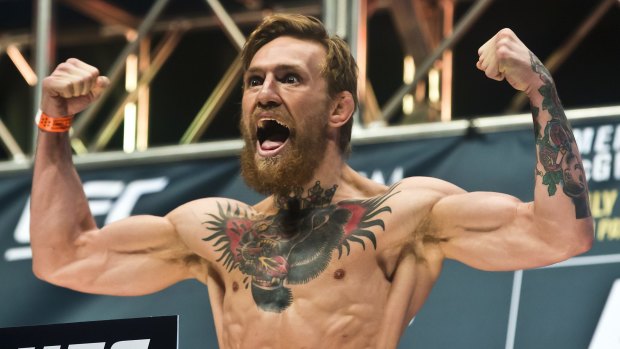 Irishman Conor McGregor will try to become the first UFC fighter to simultaneously hold belts in two weight classes.