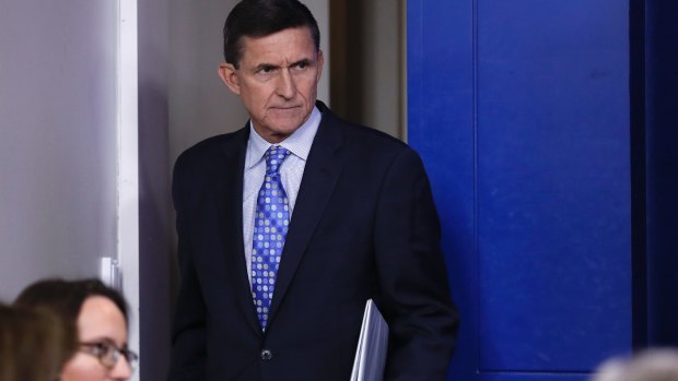 Donald Trump's former national security adviser Michael Flynn. 