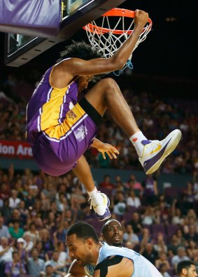 Hang time: Josh Childress is a cut above in the NBL.