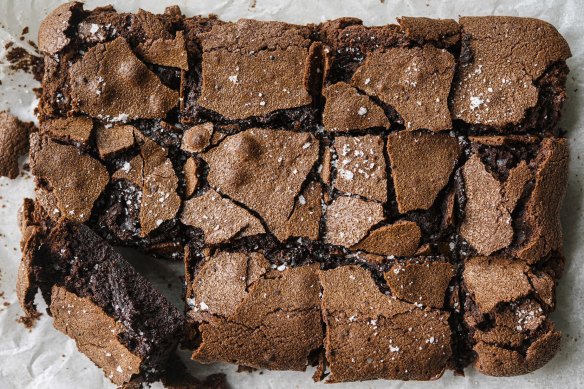 These gooey-centred brownies just so happen to be gluten-free.