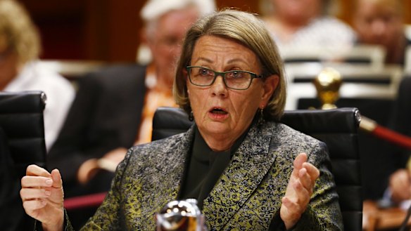 ICAC Commissioner Megan Latham resigned after the Baird government restructured the agency.