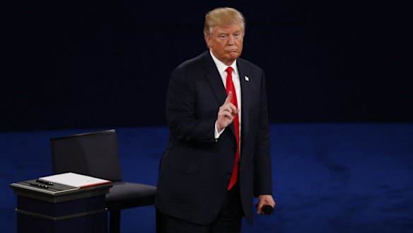 Darkness descending? Donald Trump, 2016 Republican presidential nominee.