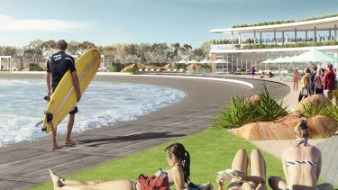 The design means shark free, consistent waves, though just one Wavegarden design is currently in operation. 