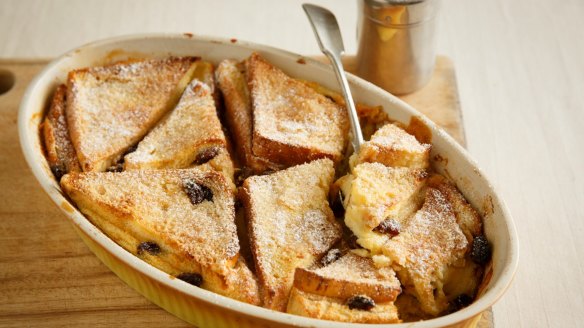 <b>Stale bread:</b> Bread is the one of the most binned food items in Australia so why not turn it into a delicious winter pudding instead? Frank Camorra's bread and butter pudding <a href="
http://www.goodfood.com.au/recipes/bread-and-butter-pudding-20160201-49vln"><b>(Recipe here)</b></a> 