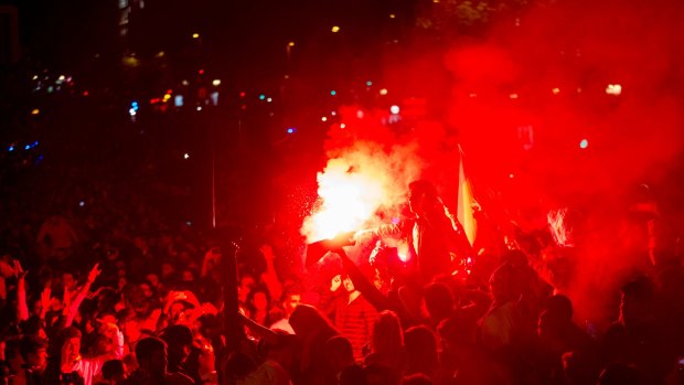 The A-League believes a cultural shift away from flares may be underway.