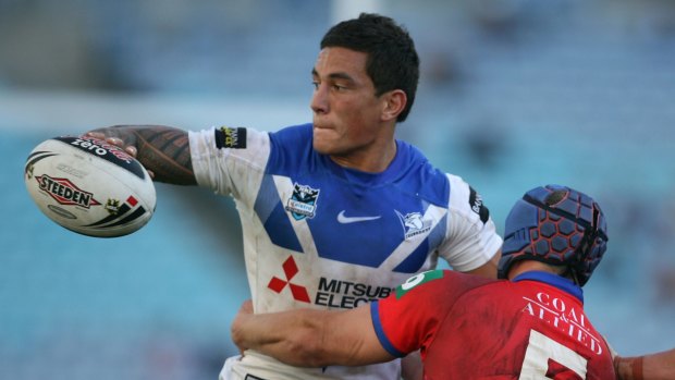 Controversial departure: Sonny Bill Williams left the Bulldogs to play rugby just one year into a five-year deal.