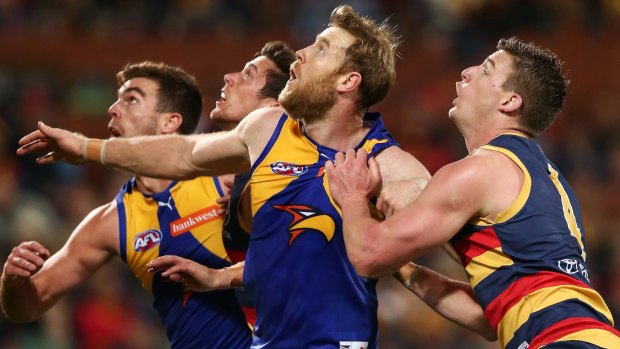 Two's enough: The league is determined to end the third-person-up ruck contest, but not at the expense of 'passive' players.