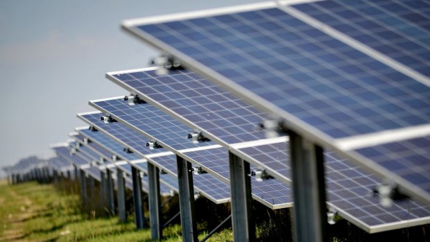 There has been an extraordinary 7600 per cent increase in small scale solar power. 