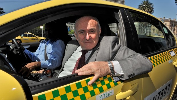 Allan Fels chaired a review into Victoria's taxi industry. 