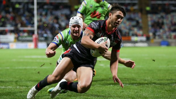 Big wrap: Warriors star Shaun Johnson has Jarryd Hayne oozing excitement about the Auckland Nines.