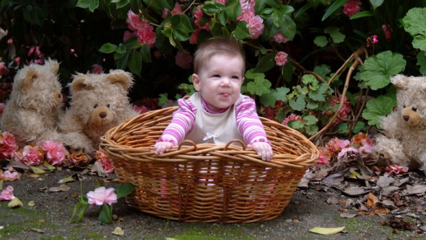 Baby Charlotte Keen who died in 2004.